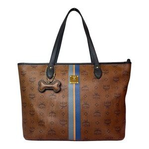 MCM Dark Brown Tote Bag